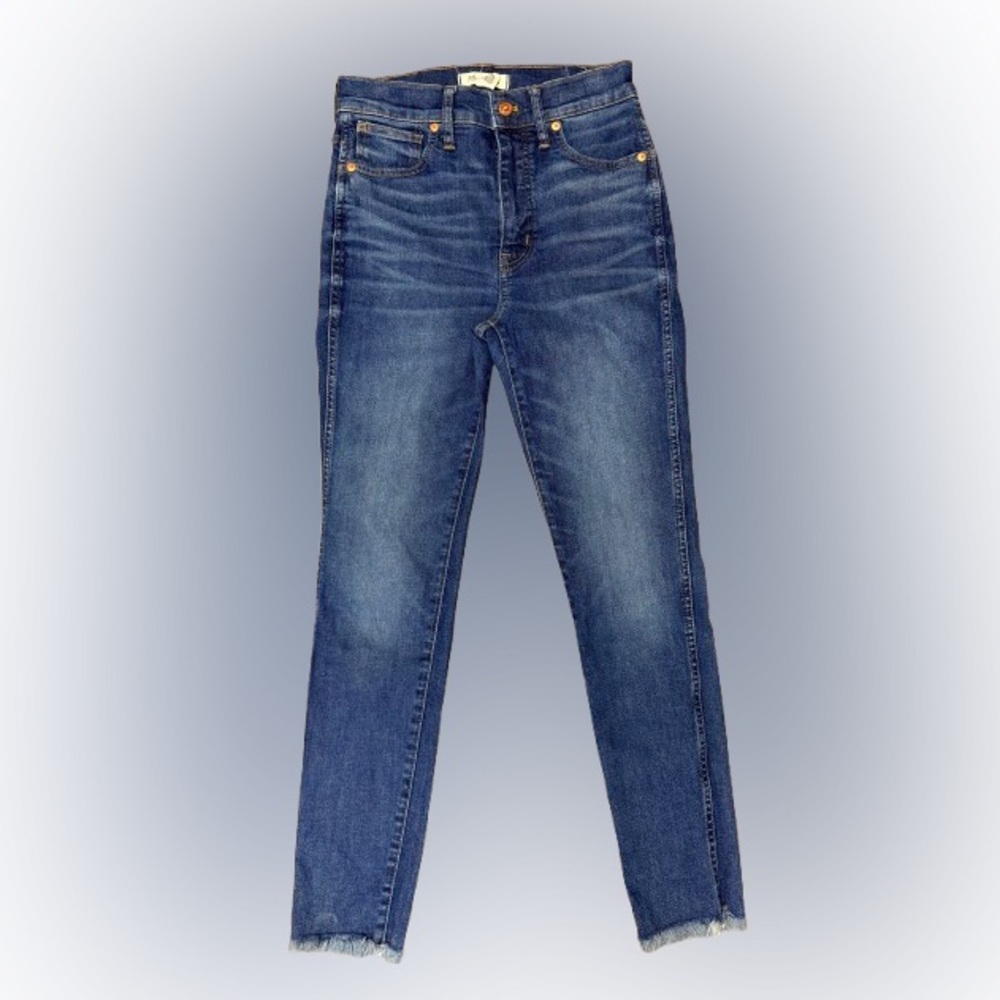 Madewell Curvy High-Rise Skinny Jeans in Lanette Wash 27W/27” Inseam